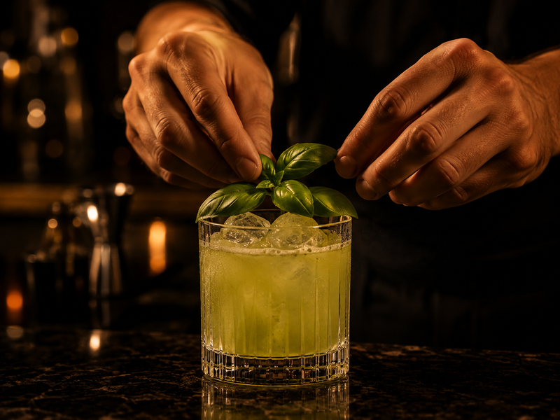 Gin Basil Smash