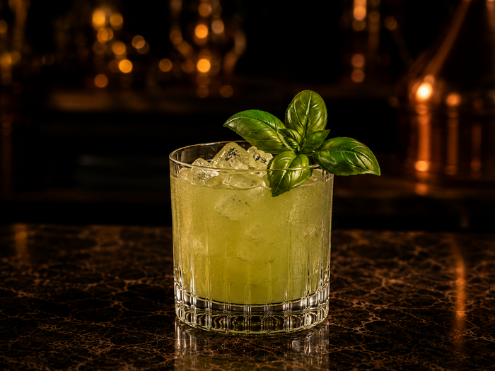 Gin Basil Smash
